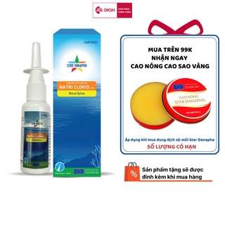 Dung dịch vệ sinh mũi Natri Clorid 0.9% STAR DANAPHA 30ML