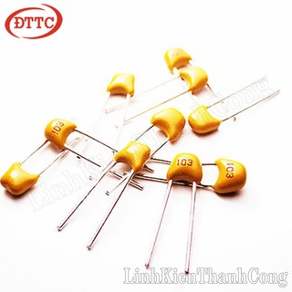 Bộ 35 Chiếc Tụ gốm vàng 103 0.01uF 50V