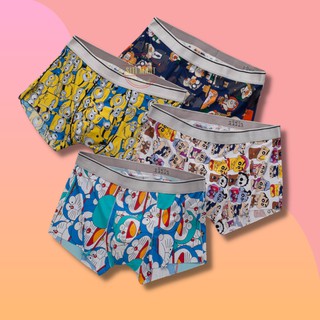 Hộp 4 quần lót nam boxer thun lạnh cao cấp