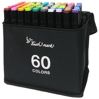 Cá Chép - Viết Lông Touch Mark (60 Màu) Thân Đen