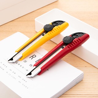 Dao dọc giấy núm xoáy cố định Deli E2043