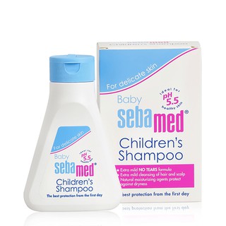 Dầu gội dịu nhẹ không cay mắt bé Sebamed pH5.5 Baby Children's Shampoo 150ml