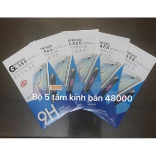 kính cường lực J7 pro, com bo 5 tấm