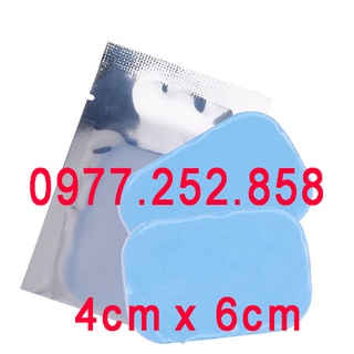 1 cặp miếng dán silicon thay thế cho miếng dán massage điện xung