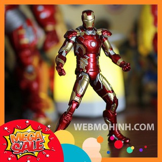 GIÁ HỦY DIỆT Mô Hình Người Sắt Iron Man Mark 43 Cao 18CM - Fullbox