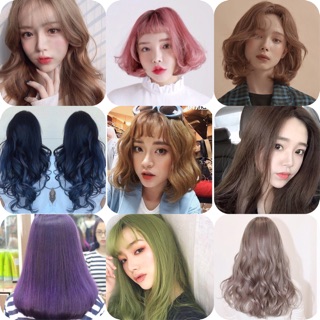 Thuốc nhuộm tóc hot trend 6 + tặng oxy trợ dưỡng ( dễ dàng tự nhuộm)