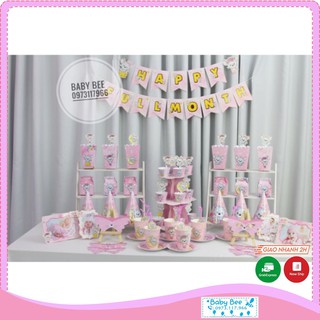 SET BÀN TIỆC ĐẦY THÁNG TUỔI TÝ