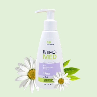 Dung dịch vệ sinh phụ nữ dạng gel Deo Intimo+Med 200ml