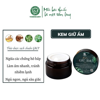 Kem giữ ấm làm ấm cơ thể Thông Cát giúp sưởi ấm bụng, ấm chân, giảm ho, chống lạnh mùa đông, ăn ngủ ngon hơn