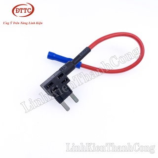 Dây Nối Cầu Chì Ô Tô (Cầu Chì Low Profile Mini) Dài 15cm