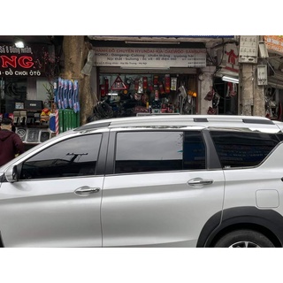 Full Nẹp viền chân kính, cong kính xe Suzuki XL7 2019- 2021 chất liệu inox cao cấp
