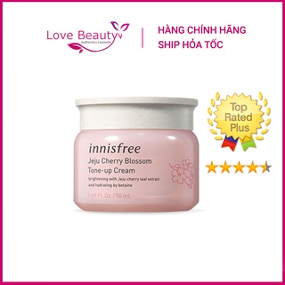 KEM DƯỠNG TRẮNG NÂNG TONE DA INNISFREE CHERRY BLOSOM TONE - UP CREAM