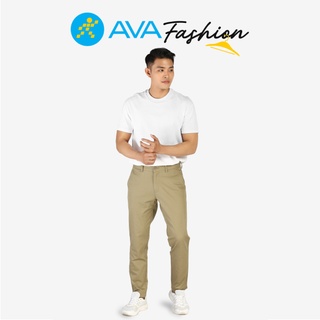 Quần dài khaki nam không ly regular fit AVAFashion NBCCPS