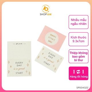 Thiệp quà tặng, chúc mừng, nhiều mẫu sang trọng lịch thiệp - SP004322