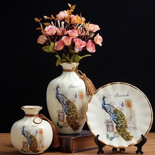 Bộ 3 món bình decor phòng phong cách bắc âu