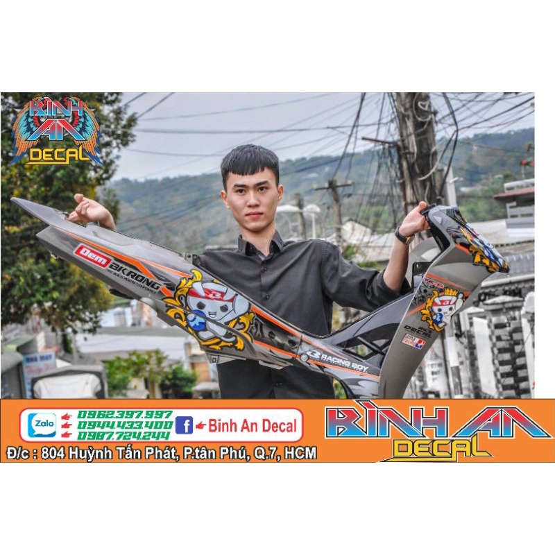 TEM RỜI SIRIUS RACING BOY