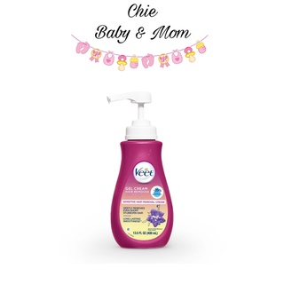 [Bill US] Kem Tẩy Lông Veet Gel Cream 400ml - công thức cho da nhạy cảm
