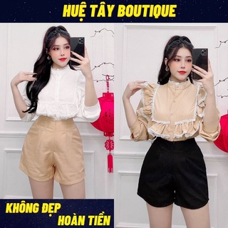 [Mã FAMARAL2 giảm 10K đơn 50K] Set đùi nữ, set nữ quần short áo kiểu new trend đủ size S M L SKUS-12