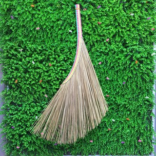 chổi chà - chổi xương - chổi dừa quét sân.