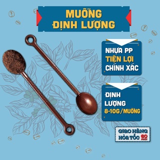 Muỗng đong định lượng, thìa đong bột cà phê, trà 8-10g nhanh, tiện lợi, chất liệu nhựa PP từ Roplus Coffee