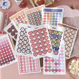 Sticker dán decor kệ , tủ , thùng rác mini (F4B01)