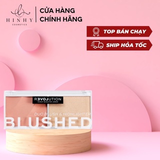 Phấn má &amp; Bắt sáng Revolution Duo Blush &amp; Highlighter