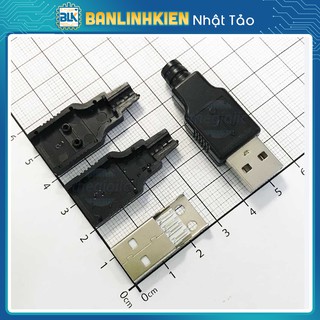 Đầu Jack USB A Đực Kèm Vỏ