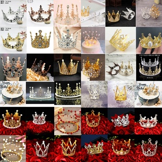 vương miện trang trí bánh kem [FREESHIP] vương miện mini, trang trí hoa