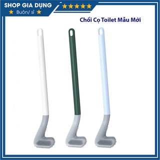 [Mã LIFEHLSALE2 giảm 10% đơn 0Đ] Mẫu MớiChổi Cọ Nhà Vệ Sinh, Cây Cọ Toilet Bồn Cầu Bằng SiliCon, Chổi Cọ Toilet