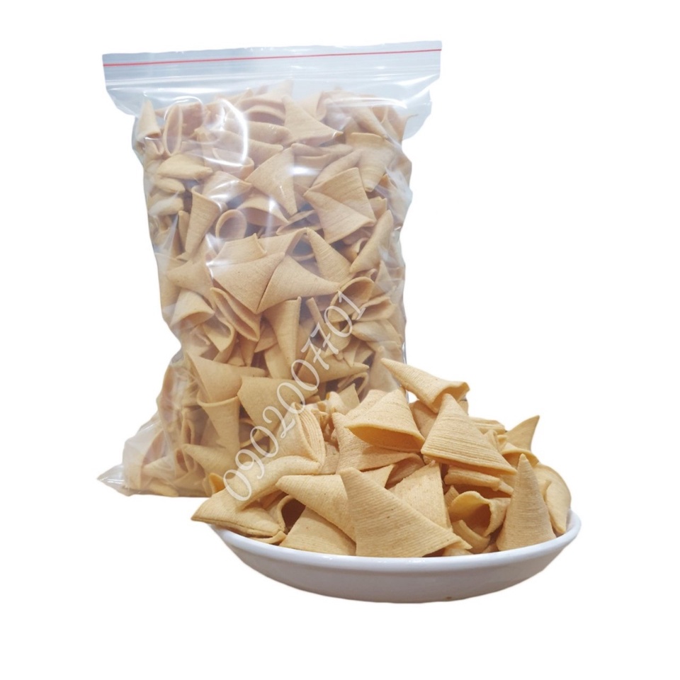 Snack tam giác (bánh nón, bánh chóp, bánh quặng)