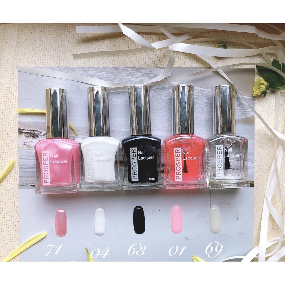 Sơn móng tay Prosper Silver 16ml