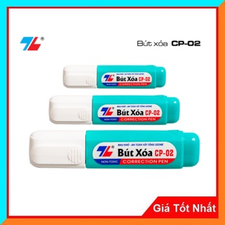 Bút Xoá, Bút Xóa Nước Thiên Long CP-02 Dung Tích Mực12ml- Ngòi Kim Loại, Mực Nước Nhanh Khô