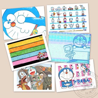 Tem sưu tập Postcard Đôrêmon bộ 6 cái