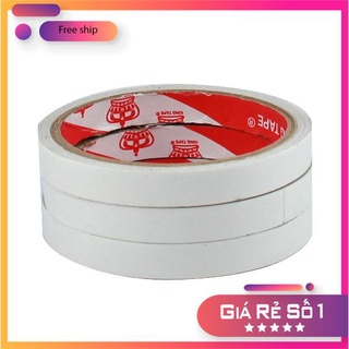 Cuộn Băng keo 2 mặt, độ dính tốt