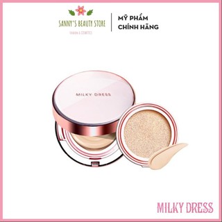 Phấn Nước  FREESHIP  Cushion Trang Điểm Che Khuyết Điểm SPF50+, PA+++ Milky Dress Barbie Make Veil