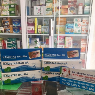 ✅(chính hãng)Kem bôi nhiệt miệng Kamitab Rau Má