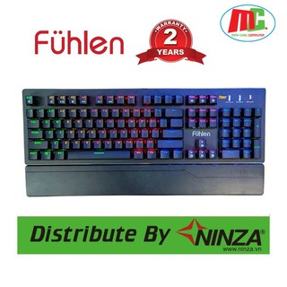 Bàn Phím Cơ Gaming Fuhlen Eraser - Hàng Chính Hãng Bảo Hành 2 Năm
