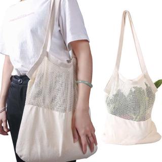 Túi Lưới Cotton Dùng Đi Mua Sắm