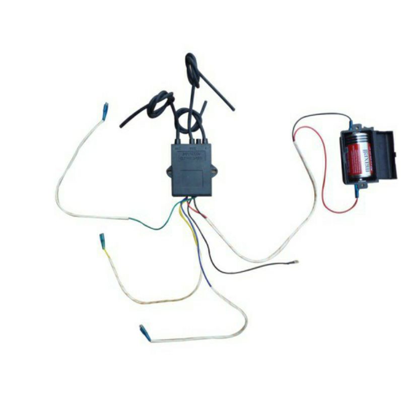 IC đánh lửa bếp ga âm 3 lò 3V + hộp đựng pin