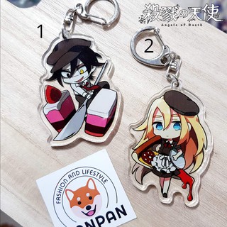 Móc Khoá Anime Mica Acrylic Angels Of Death - Satsuriku No Tenshi (6cm)