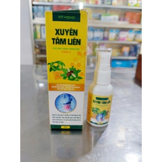 Xịt họng keo ong xanh Nano Bạc Xuyên Tâm Liên  hỗ trợ hô hấp khoẻ mạnh phòng dịch bệnh virus