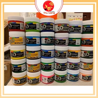 [Mã LIFE20KALL giảm 10% đơn 50K] Màu 3D Acrylic 100ml vẽ tranh tường,canvas