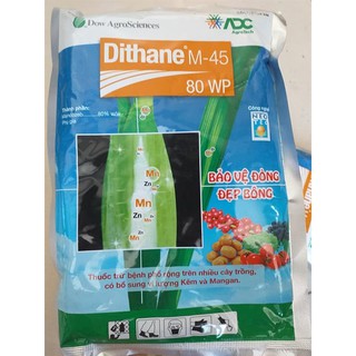 Thuốc trừ nấm dạng tiếp xúc, phổ rộng Dithane M45, 80WP gói 250gr