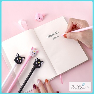 Bút bi mực nước mặt heo con đáng yêu, Bút bi cute BeBie - BP029
