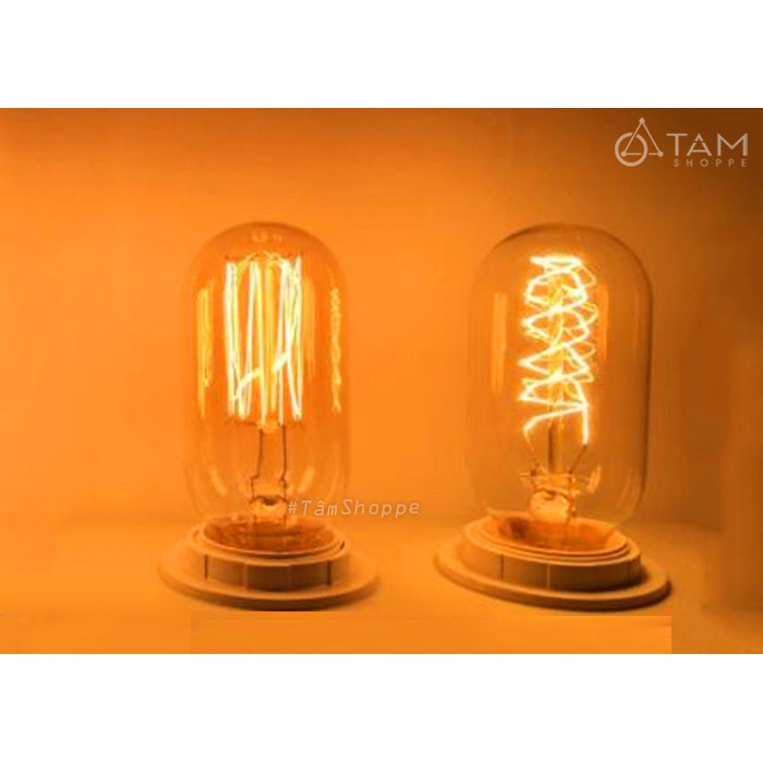 Bóng đèn sợi tóc Edison 1 đốt T45 - 40W