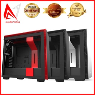 Vỏ case máy tinh NZXT H710 MATTE ( Black / White / Red ) NEW