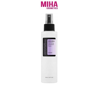 Nước Hoa Hồng Ngăn Mụn Và Sạch Sâu COSRX AHA BHA CLARIFYING TREATMENT TONER 150ml Hàn Quốc