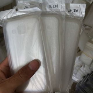 Bộ 3 chiếc ốp lưng  silicon trong suốt cho galaxy j5/j500/j5 2015 (loại tốt)