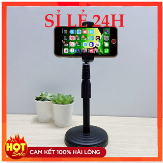 Giá Đỡ Điện Thoại Để Bàn, Quay TikTok, Livestream, Xem Video xoay 360 độ L7 hàng chuẩn cứng cáp