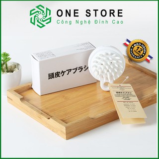 Lược gội đầu Silicone Nhật - mát xa da đầu - giảm rụng tóc - kích thích mọc tóc